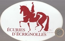 C44équi. Cheval. ECURIE d'ECRIGNOLLES