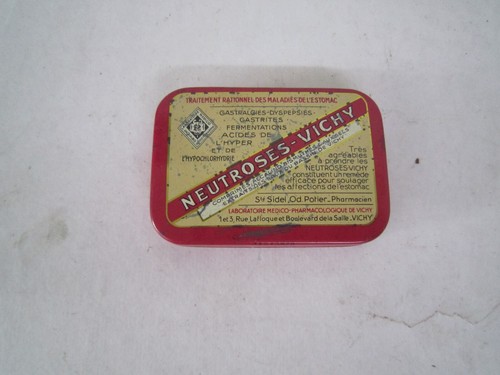 Ancienne boite tole - boite,