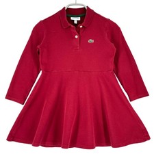 Lacoste Robe Col Polo Fille