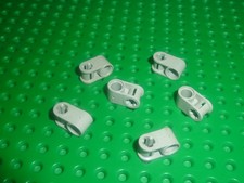 6 x LEGO TECHNIC OldGray axle joiners ref 6536 / sets 8280 8459 8464 8448 9748 