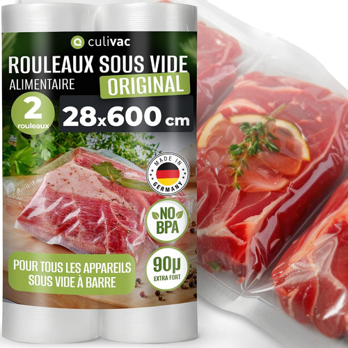 Rouleau sous vide alimentaire - rouleau,