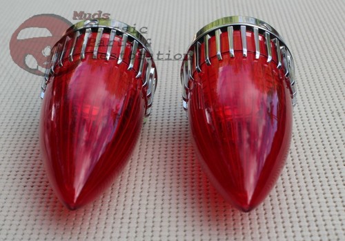 Rat rod red cadillac tail - 59,
