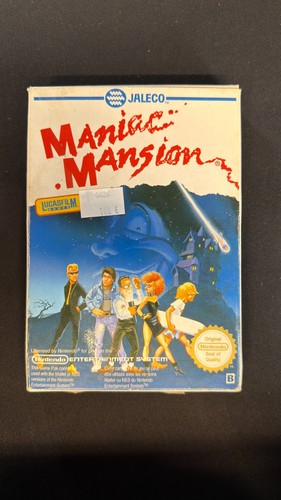 Maniac mansion nintendo - maniac,