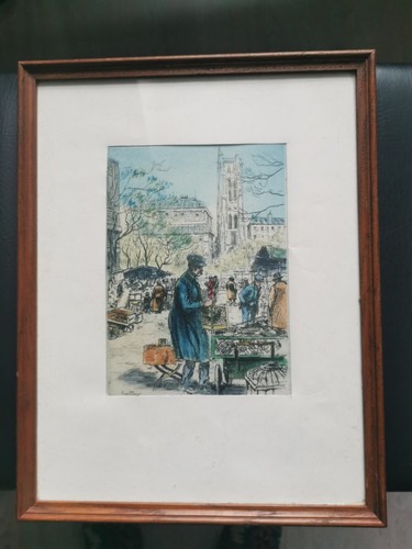 Gravure originale eugène - gravure,