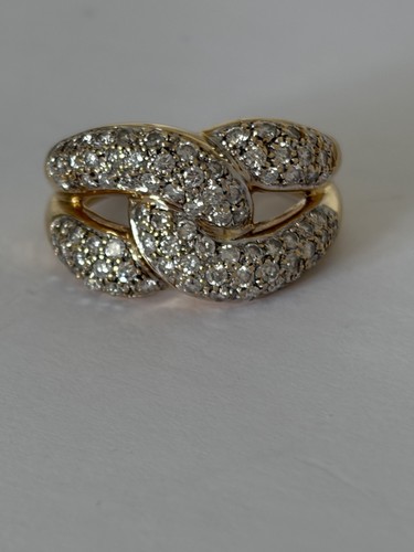 7739 bague nœud vintage - 7739-,