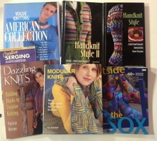 7 livres CREATIF TRICOT  PULL