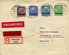 Alsace-Lorraine - Lettre