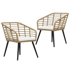 2x Chaises de Jardin avec