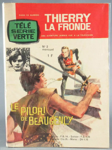 Thierry fronde book comic - thierry,