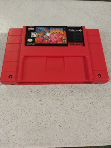Doom usa super nintendo - doom, snes