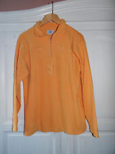 Polaire femme, marque "La mode des montagnes", taille 44, orange