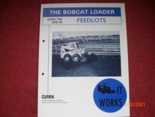 BROCHURE  PUBLICITAIRE  BOBCAT  LOADER    CLARK  USA     JANUARY  1976