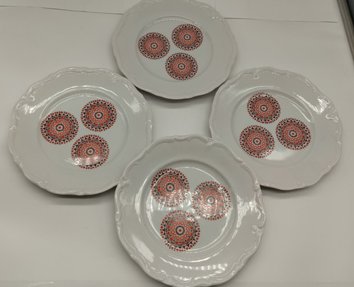 Lot assiettes à dessert - assiettes,