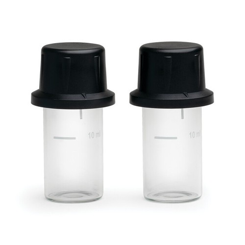Large glass cuvette with cap - glass,