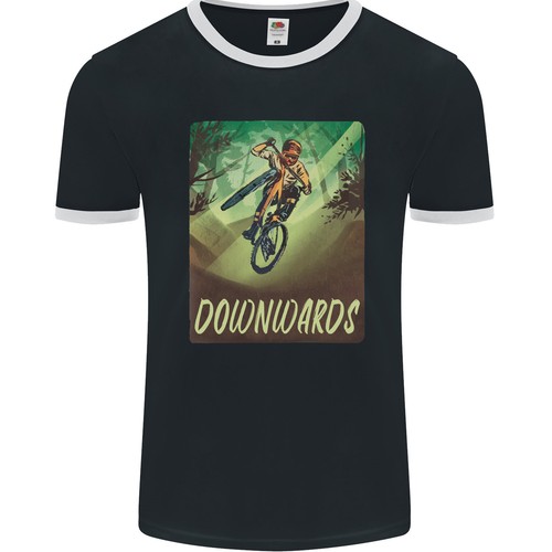 Shirt ringer pour homme - t-shirt,