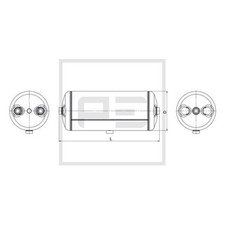 1x Réservoir d'air, système