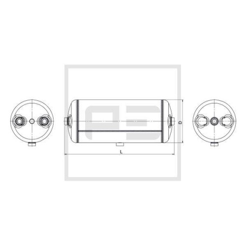 Réservoir air système - 1x,