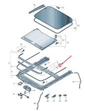 Déflecteur de vent pour toit