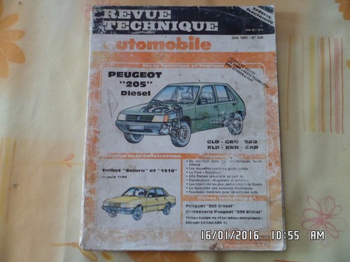 Rta peugeot 205 diesel - 205,