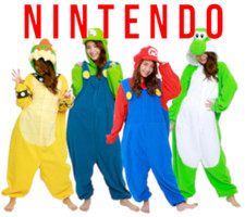SAZAC Nintendo Kigurumi Fleece