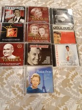 lot de 10 CD anciens chanteurs français.