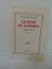 Edition originale L-F CELINE
