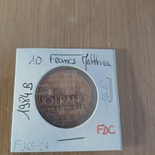 Pièce de 10 francs mathieu - 1984 tranche B - FDC