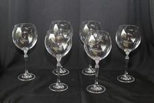 Série de 6 grands verres à pied  KLEIN à Baccarat
