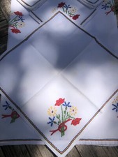 Nappe à thé 12 serviettes