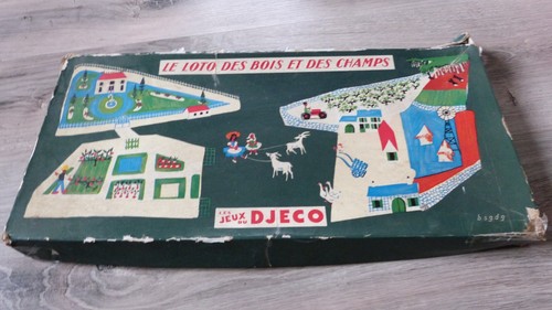 Ancien jeu loto des bois - jeu,