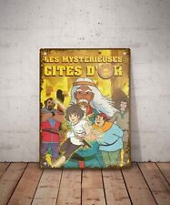 Plaque métal vintage Les