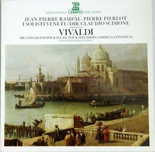 Erato STU 70623 VIVALDI 6 Ctos for Flute & Oboe RAMPAL PIERLOT SCIMONE LP MINT 