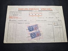 Facture Ancienne Document