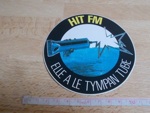 Autocollant radio hit - autocollant,