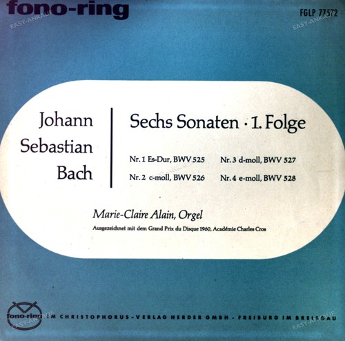 Bach marie claire alain - j.s., marie-claire