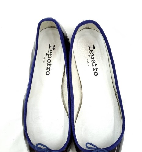 Repetto patent leather ballet - leather,