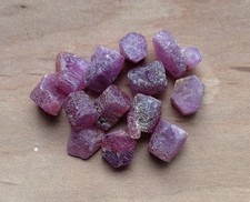 Rubis corindon naturels