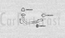 Tuyau D'Échappement Avant