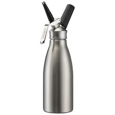 kayser siphon à crème chantilly inox 1l froid et tiède 4101 inoxcreamer