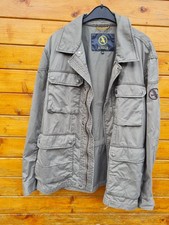 Veste saharienne kaki-gris