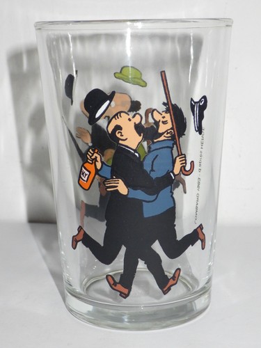 Verre moutarde vintage - moutarde,