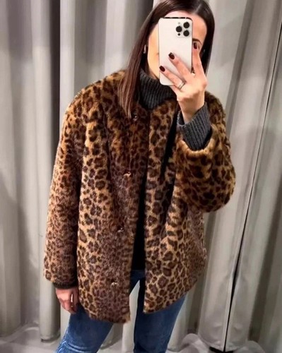 Manteau fausse fourrure - fausse,