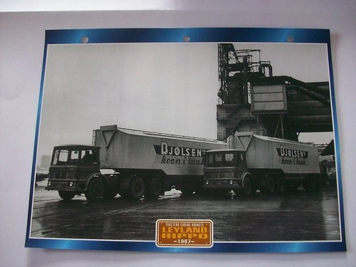 Carte fiche camion tracteur - camion,