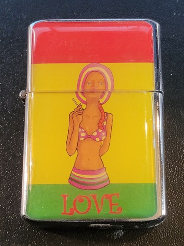 Briquet metal femme love - metal,