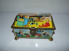 ancienne tirelire boite à bonbons tôle / popeye / produit en RFA / belle état