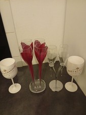 lot coupes flutes champagne