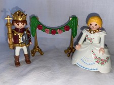 Playmobil Roi Et Reine Guirlande De Rose Château