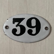 Petite plaque émaillée