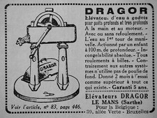 PUBLICITÉ DRAGOR ÉLÉVATEUR
