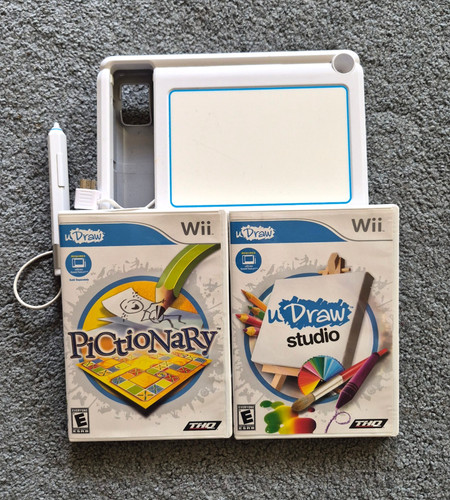 Nintendo wii udraw white - udraw, game